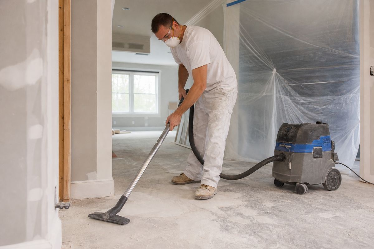 Construction cleanup